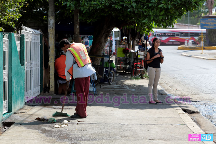 Ciudad Sandino volcado a la limpieza de su municipio